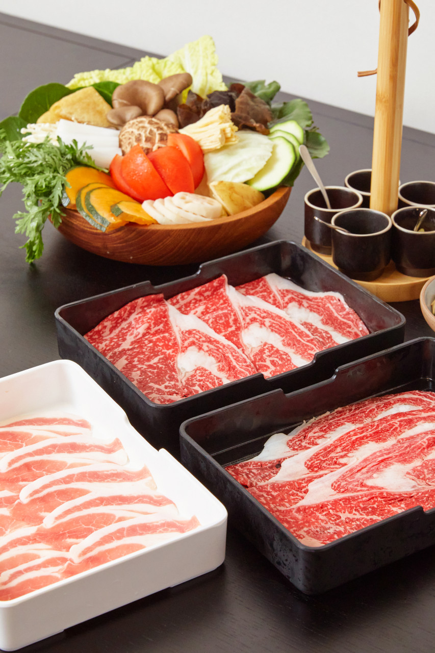 道谷善在涮锅屋无限量涮涮锅拼盘