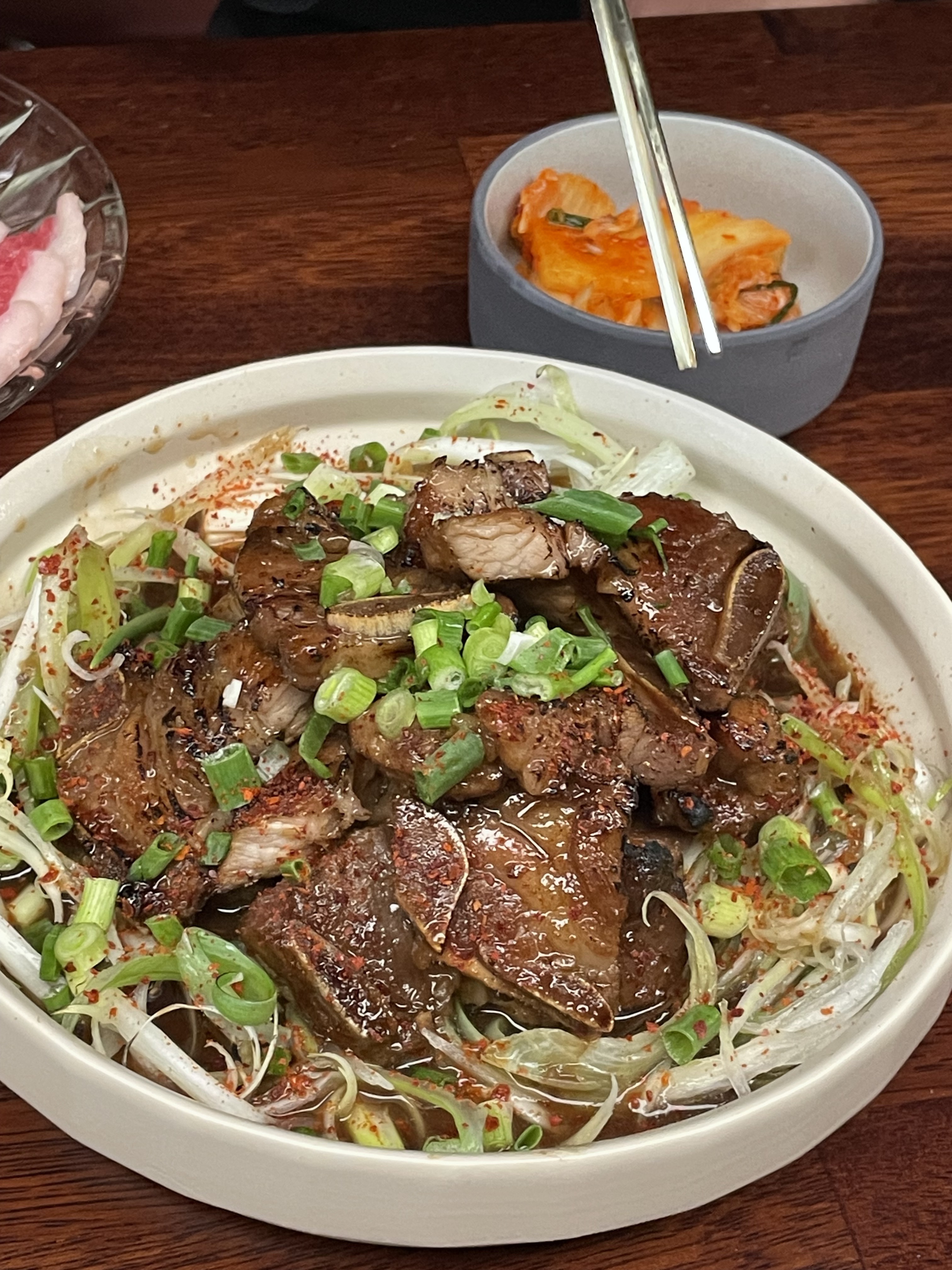 Kokkiri gastropub plates with traditional drinks