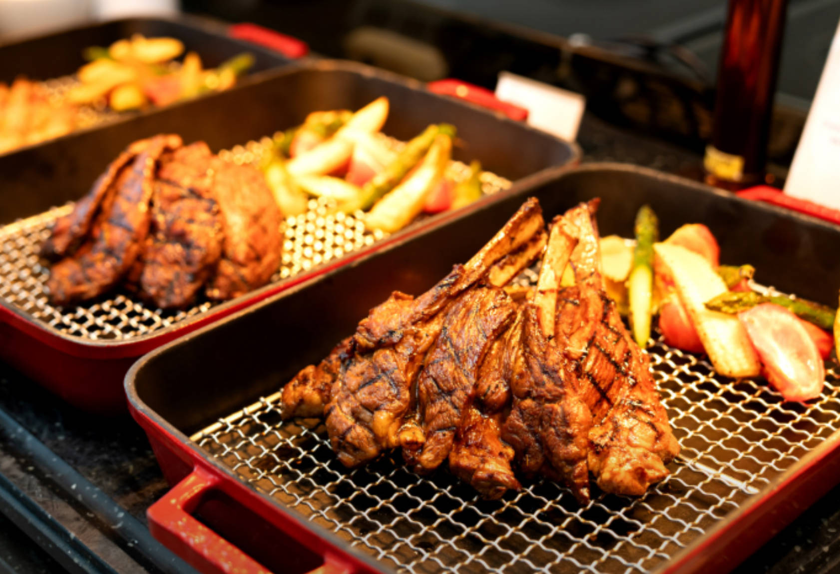 C'Cafe Buffet at Lotte City Hotel Myeongdong with skyline view at breakfast