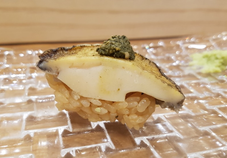 Kamesushi affordable omakase counter in Cheongdam