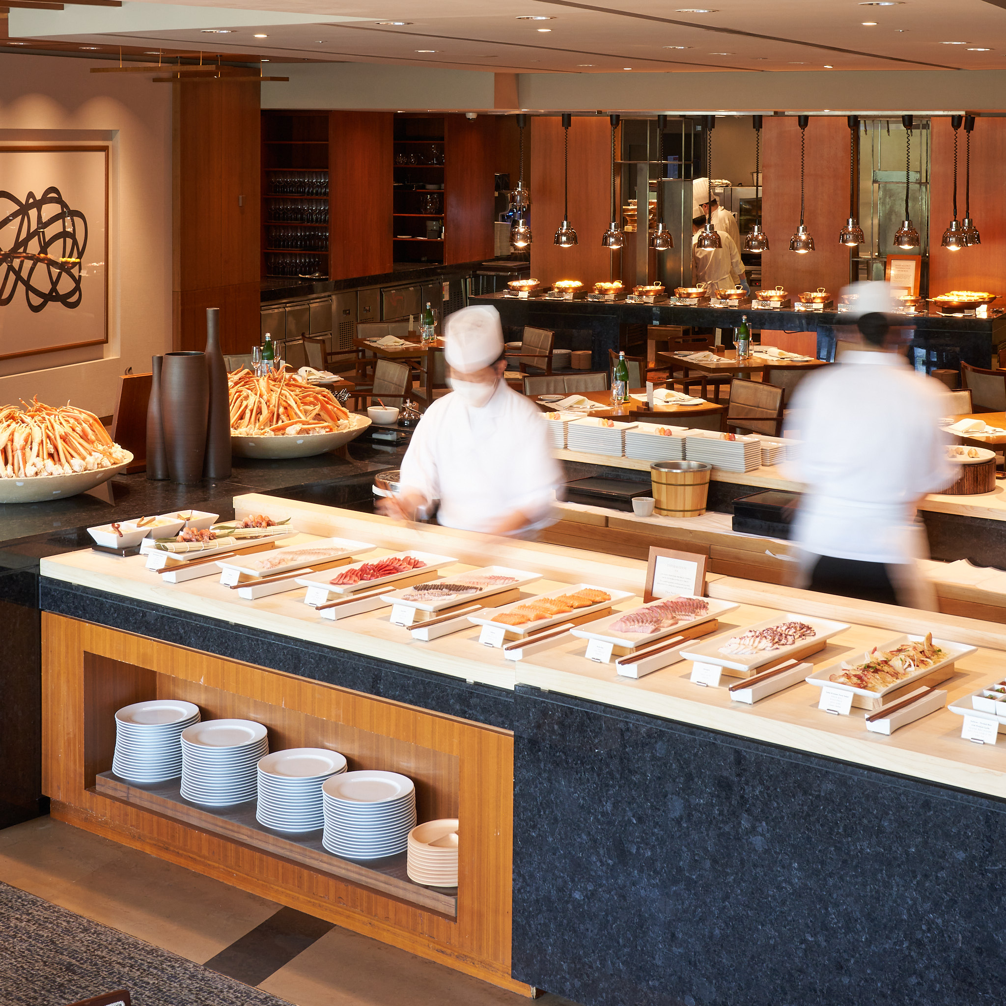 The Parkview現場廚房義大利美食與南山景色