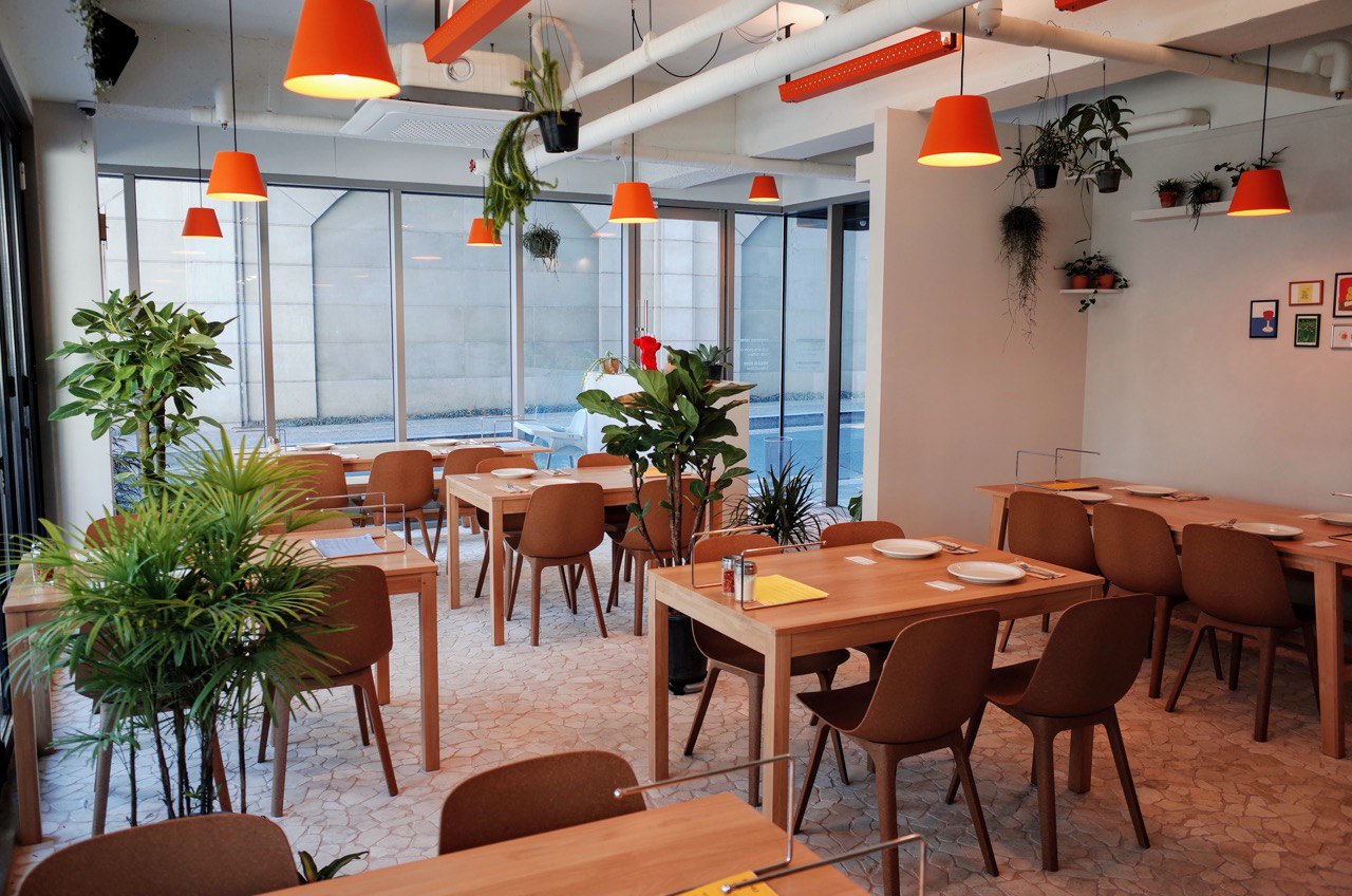 Pizzeria Hokey Pokey shiitake and blue cheese pizza