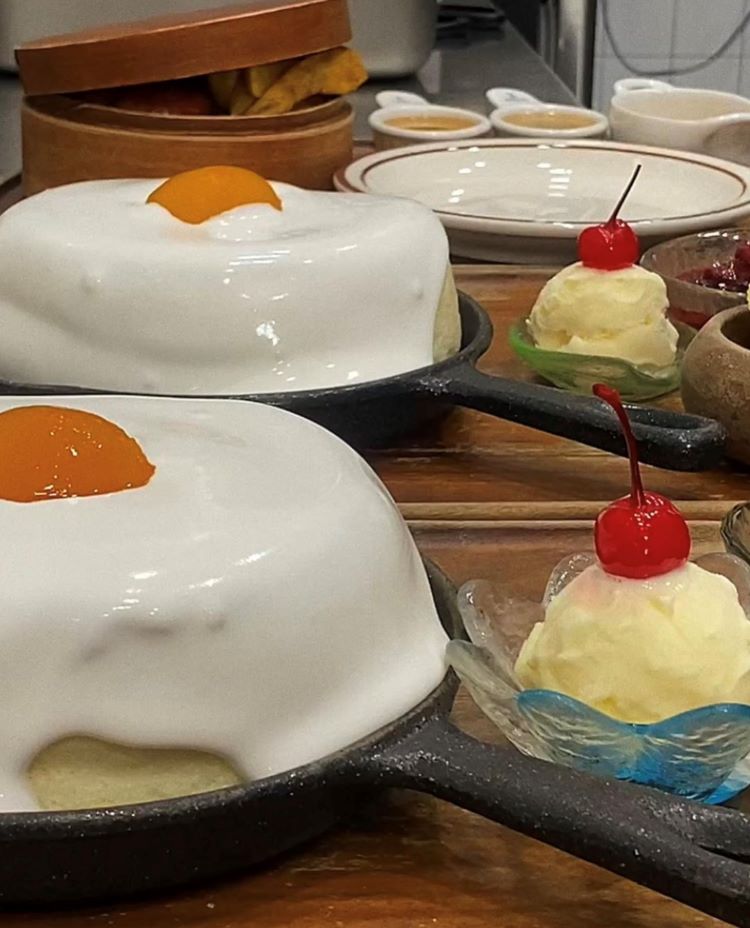 涯月的당당舒芙蕾鬆餅與新鮮義大利麵