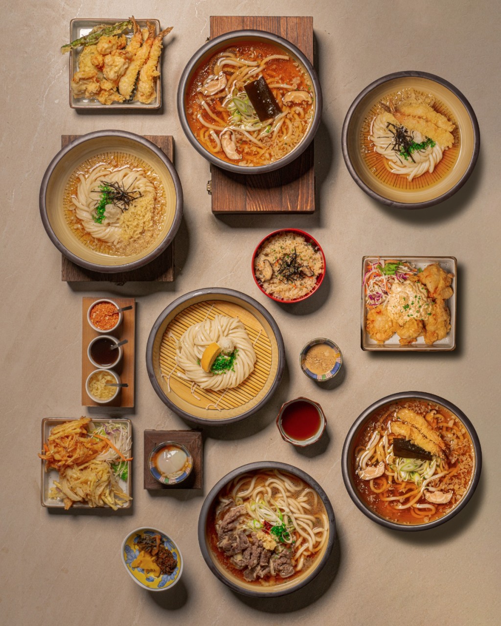 イルウォルの手打ちうどんと天ぷら