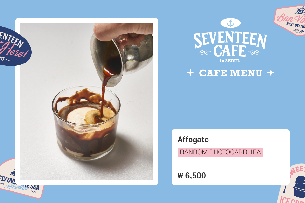 SEVENTEEN CAFE in SEOUL (Bad Habit) - Yeoksam-dong, Gangnam-gu