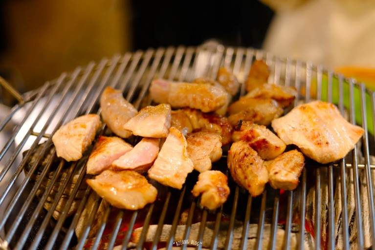 Namyeongdon—炭火火焰与韩定三层肉