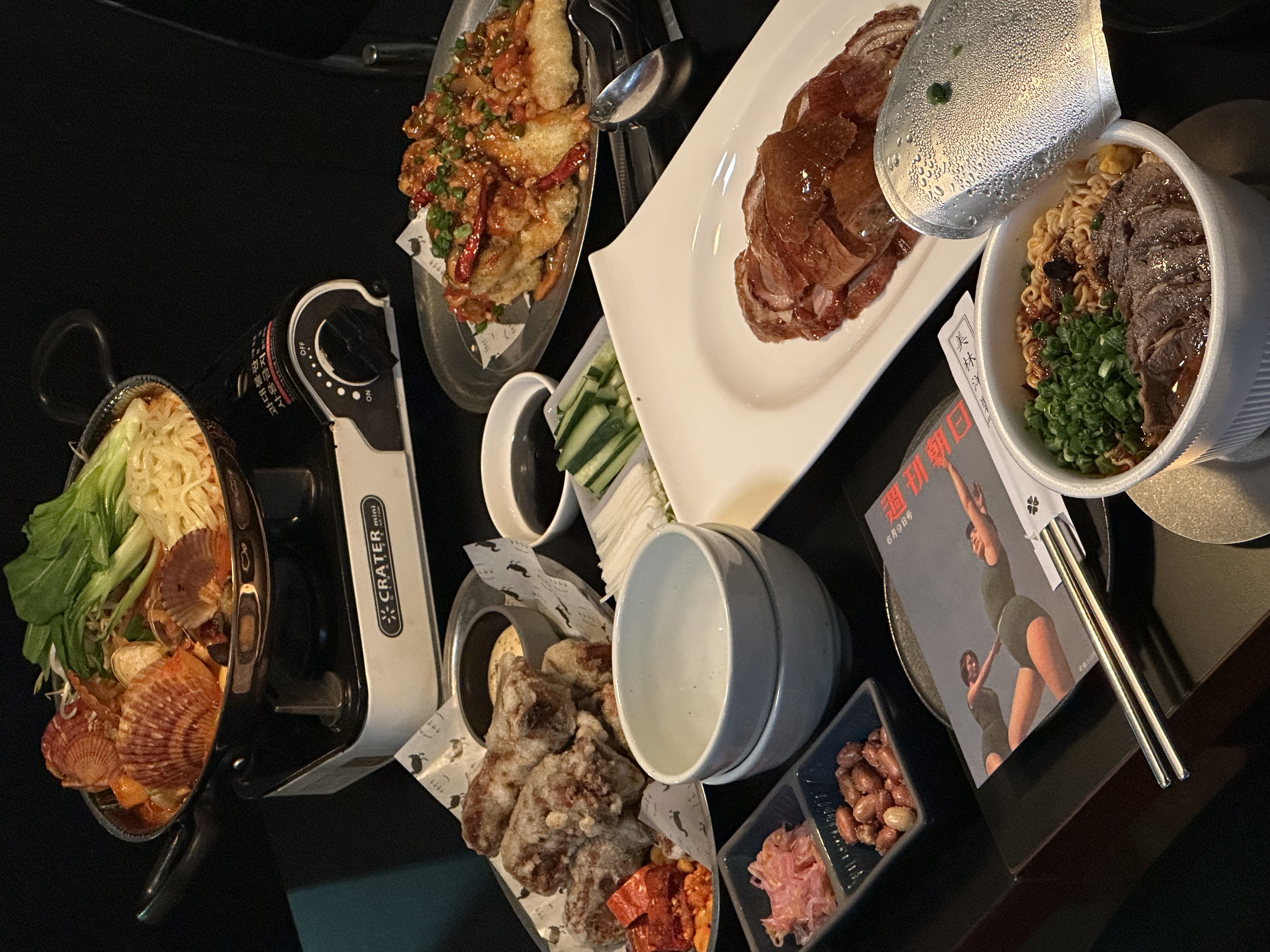 Mirim Yangjang 大邱校洞分店北京烤鴨切片台