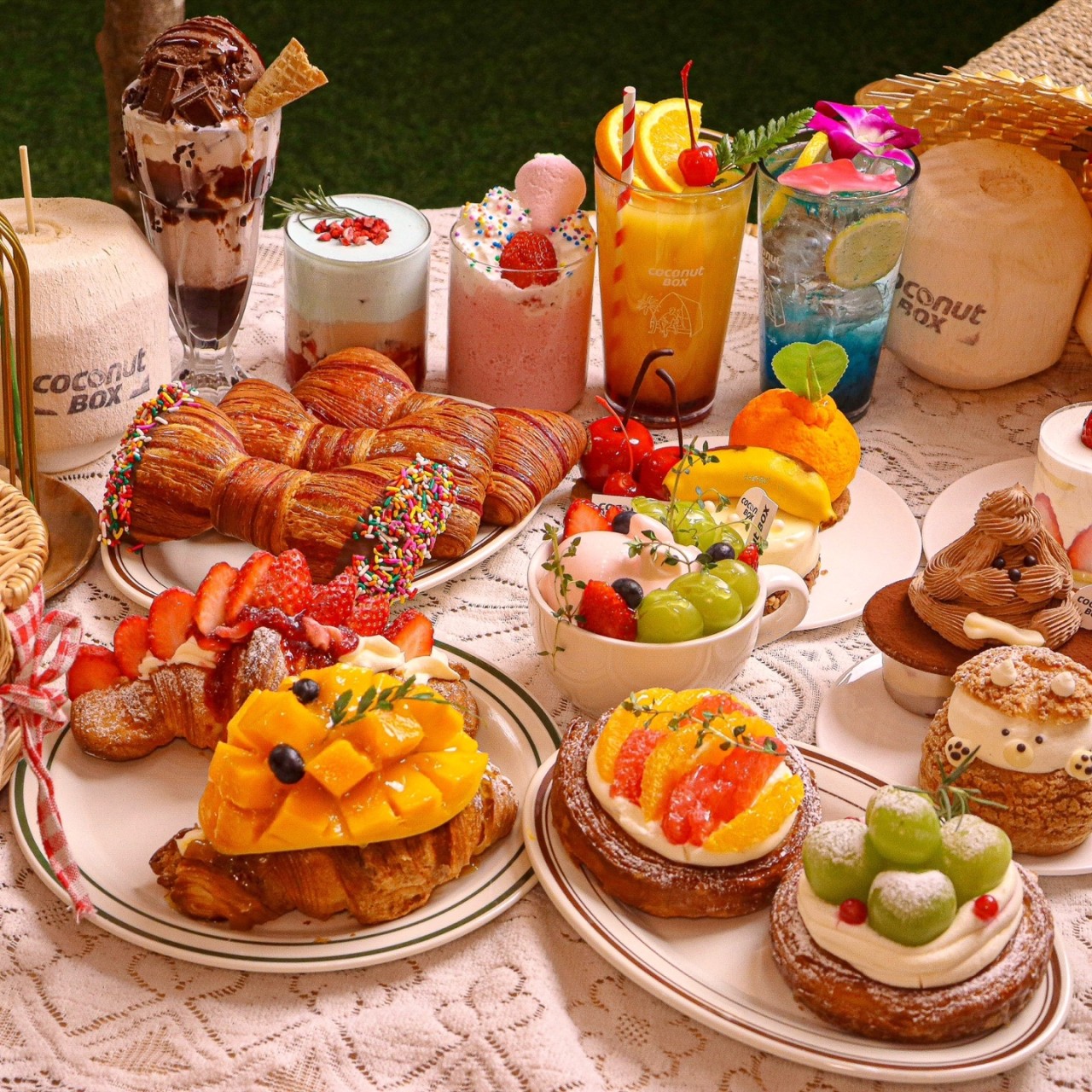 Coconut Box Bali-inspired bungalows and ball pit in Hongdae