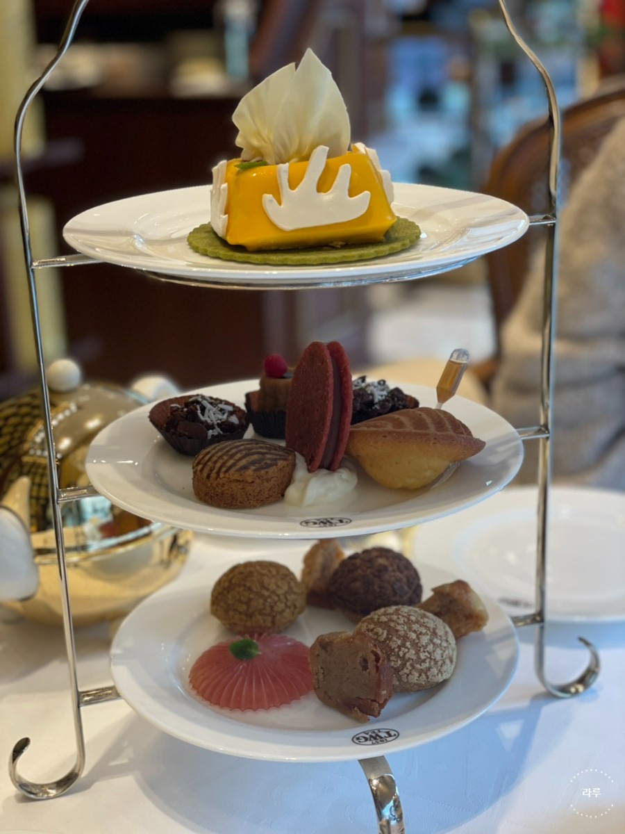 TWG TEA 狎鸥亭安达仕茶馆与多层甜点