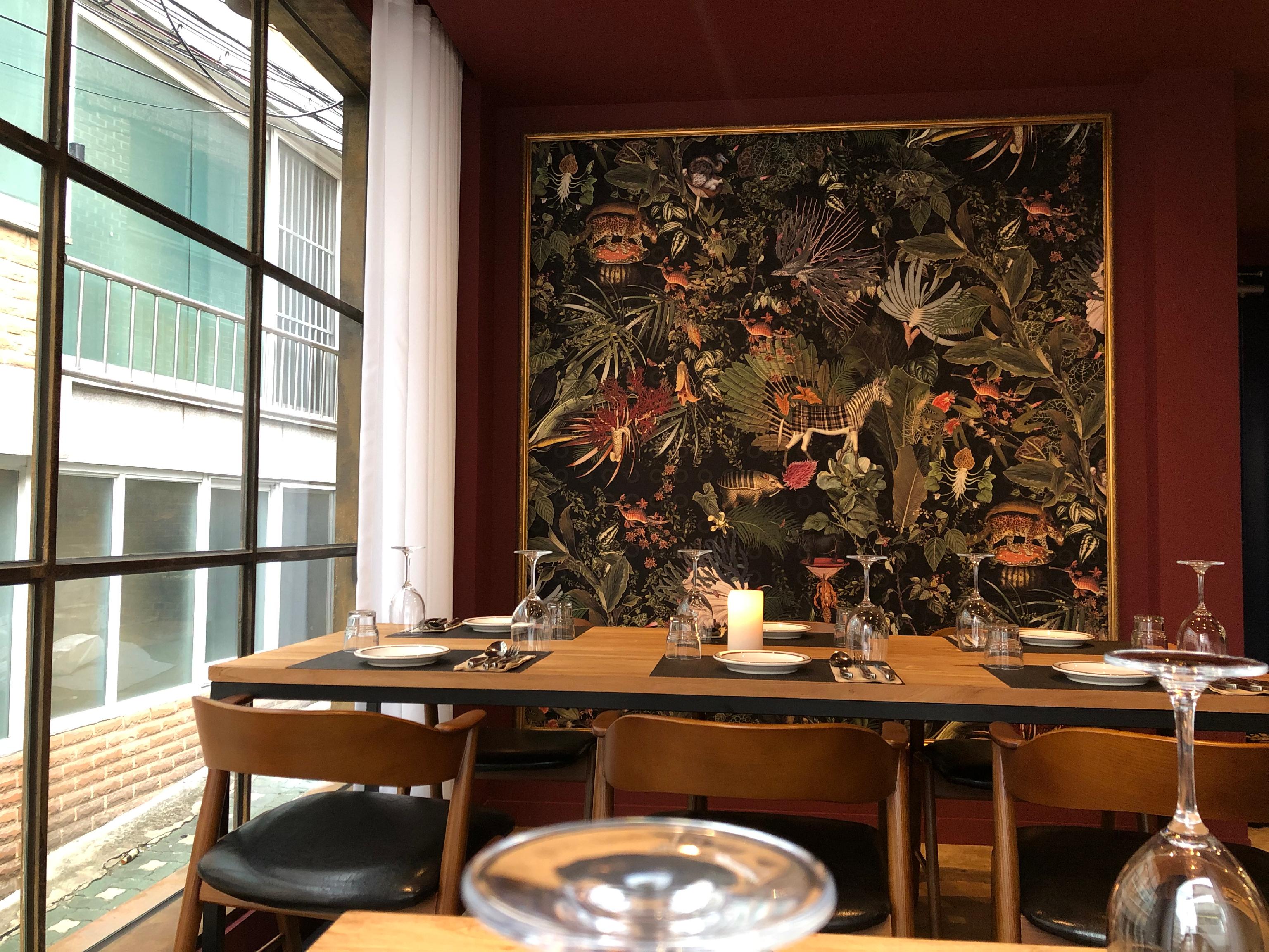 Maison394 cozy wine bar interior with small plates