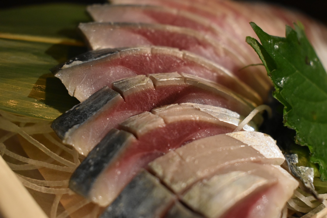 ウナスキッチンセカンドストーリーの熟成した魚の刺身