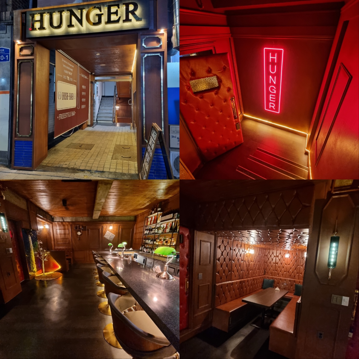 Hunger融合居酒屋，特色欧洲巷弄酒吧氛围