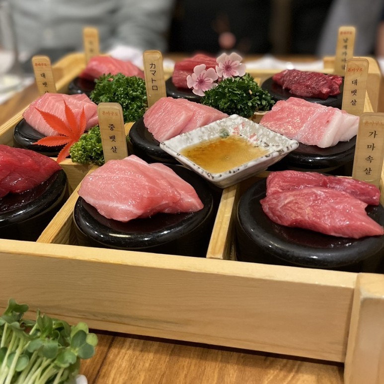 汉南Maguro-sen金枪鱼生鱼片与清酒搭配