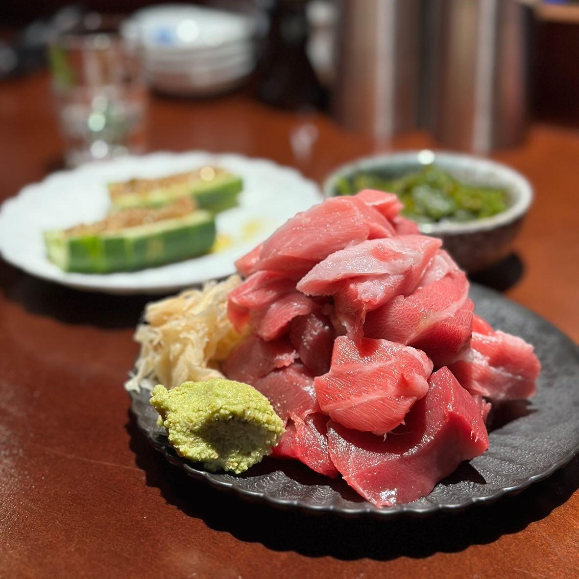 Hisoka 大阪スタイル居酒屋のコースとサバ巻き