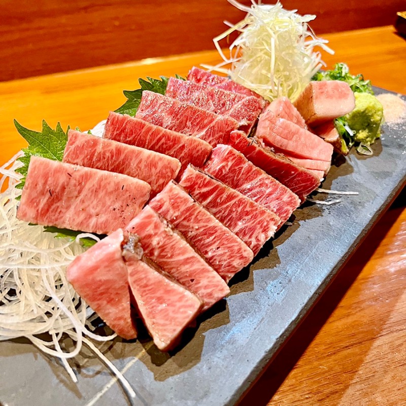 Samgakji Grill & Gourmet straw-fired tataki and highball