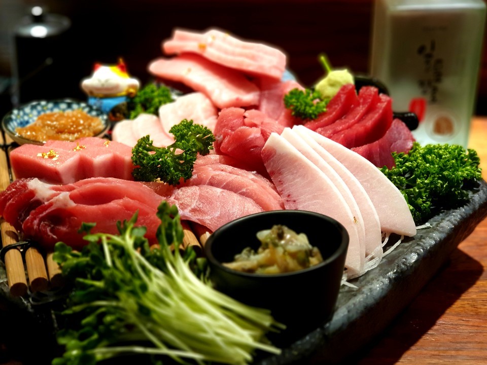 Seogun Chamchi 熟成マグロコースと盛り合わせ料理