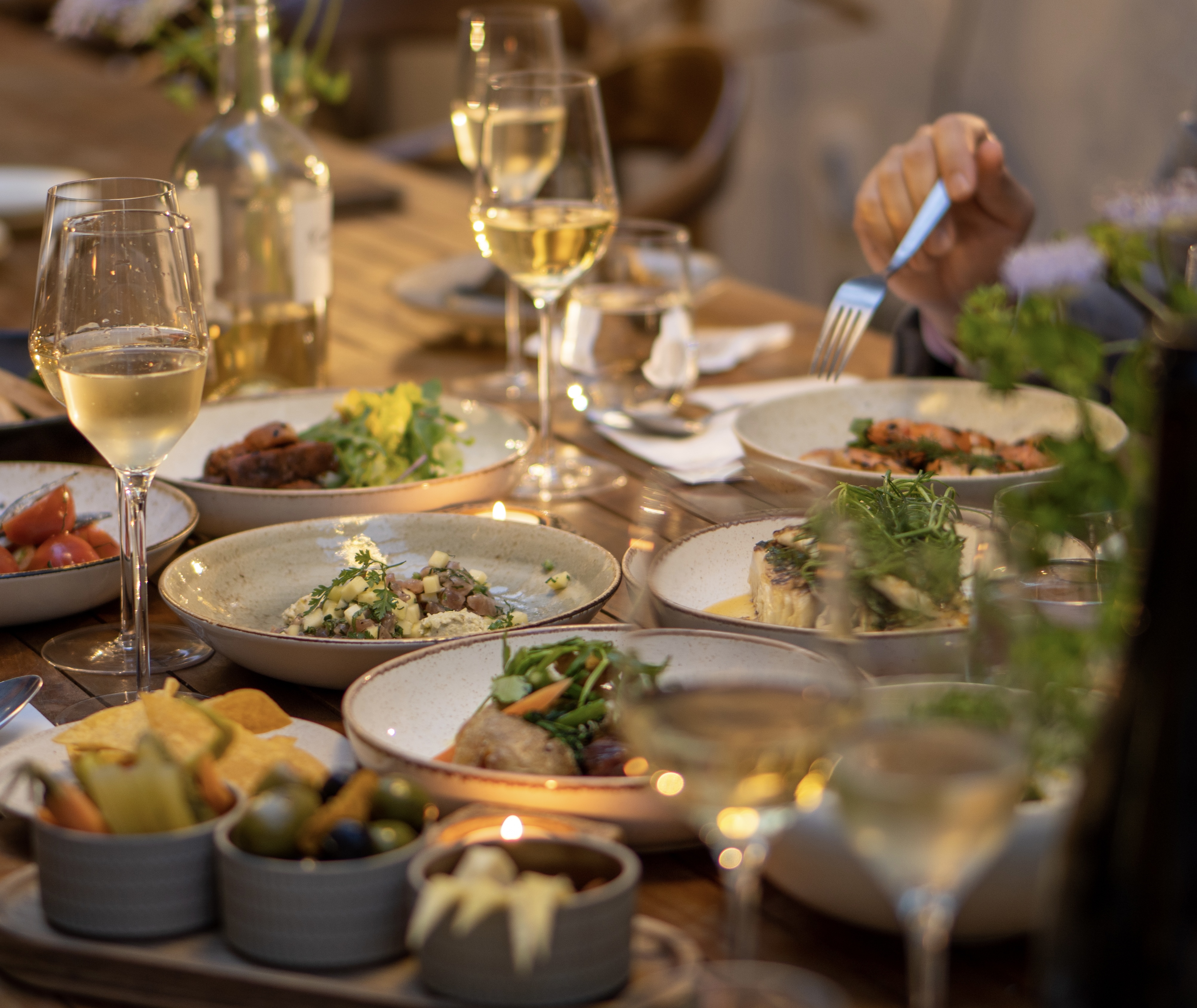 Bistro Anthro江南狎鷗亭的葡萄酒與異國小點