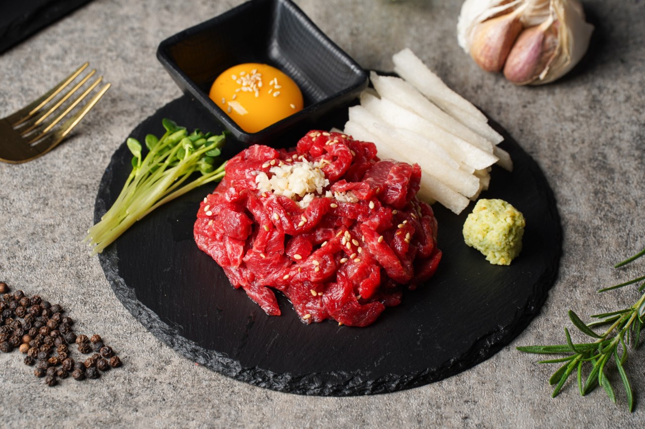 Hanuso777 凡一店玉米燃料烤架与熟成韩牛