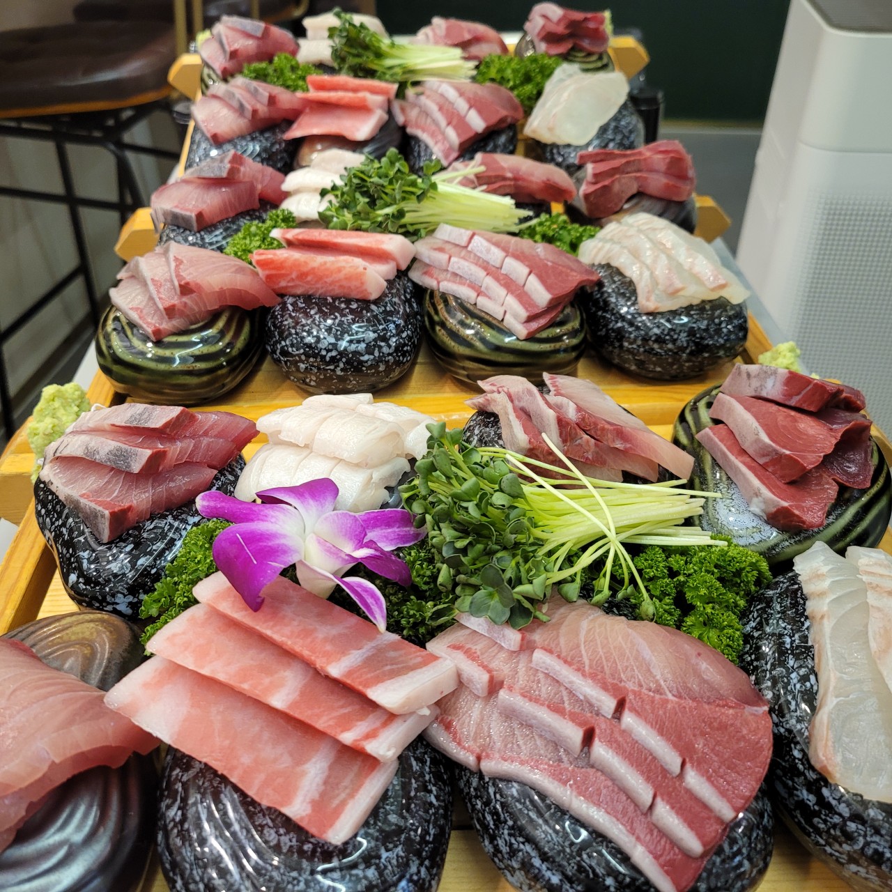 ソンナムシー 寿司と和風コース