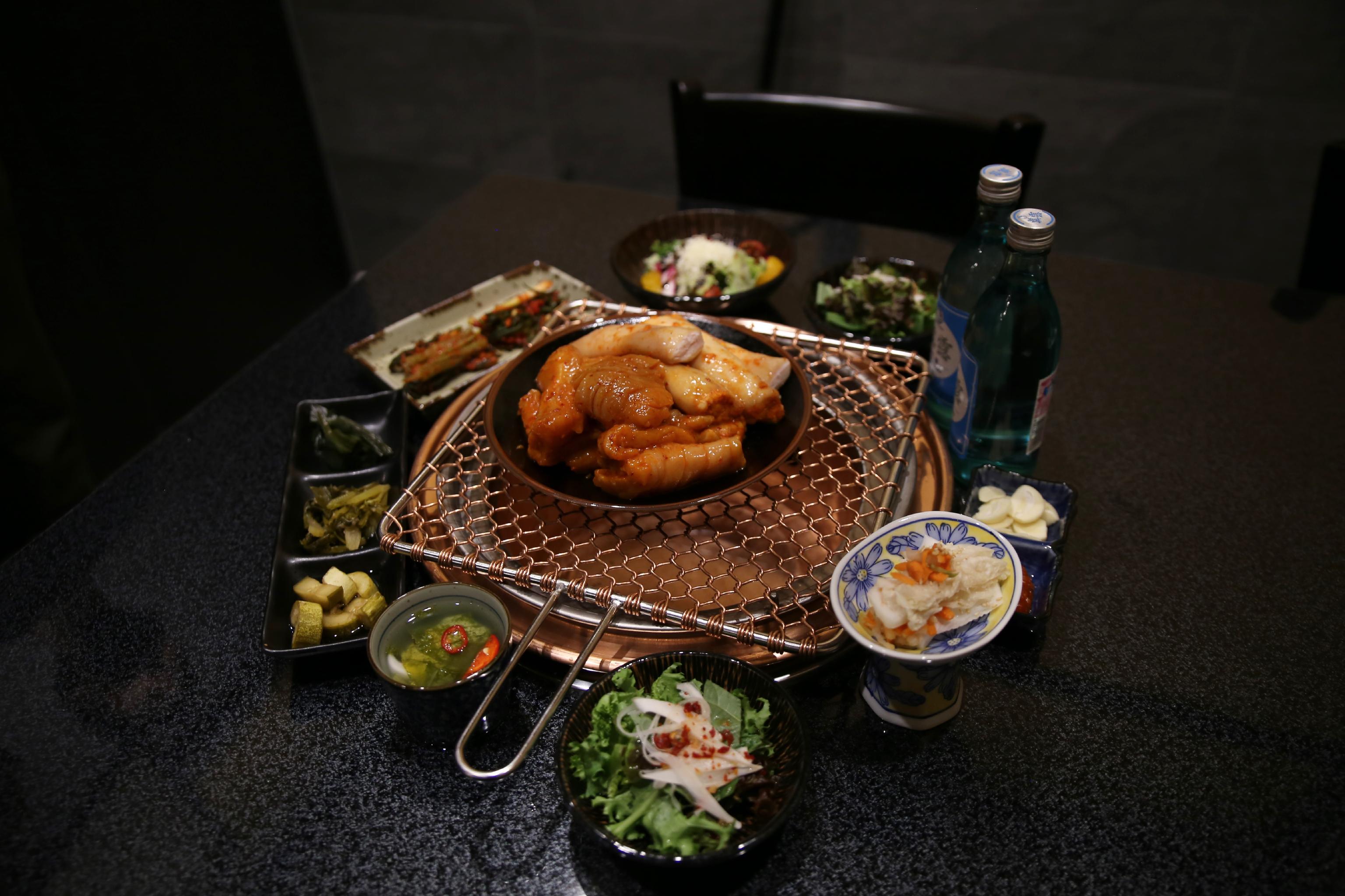 Yang Sang-guk海雲台店の炭火焼きカルビ