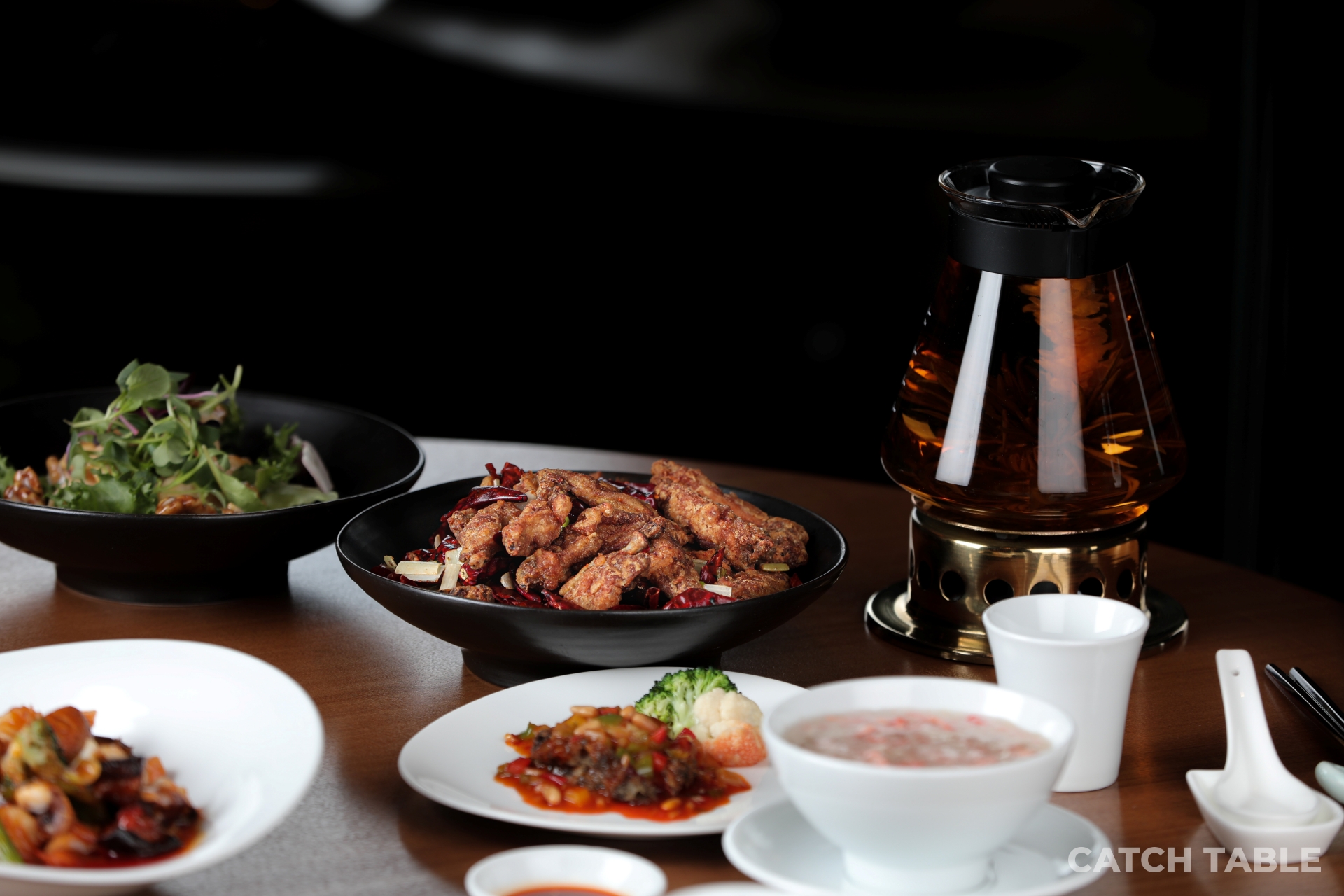 JS Garden Jamwon’s elegant private room with refined Chinese courses and wine