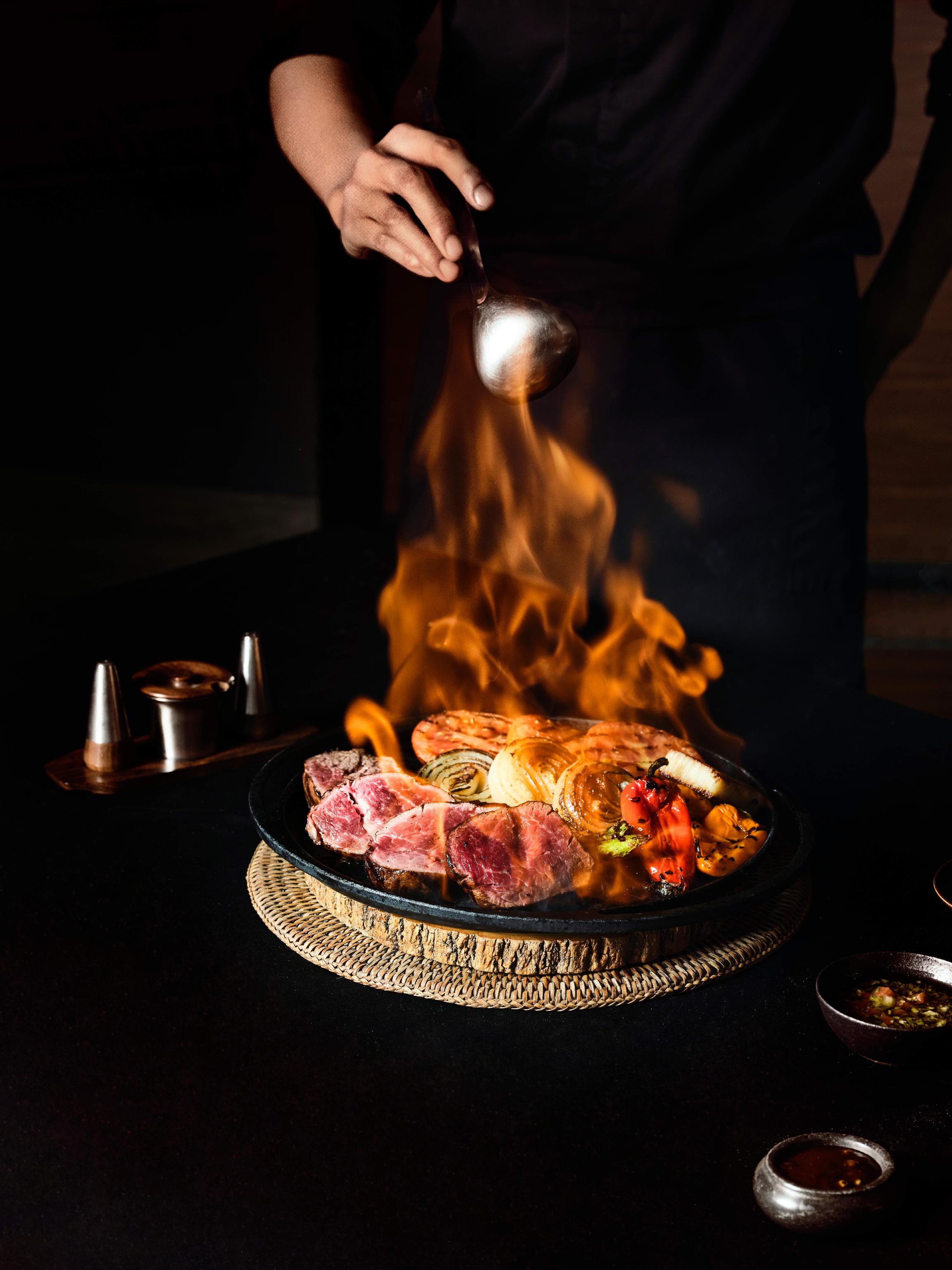 Skyline view and cocktails at 37Grill and Bar, Conrad Seoul