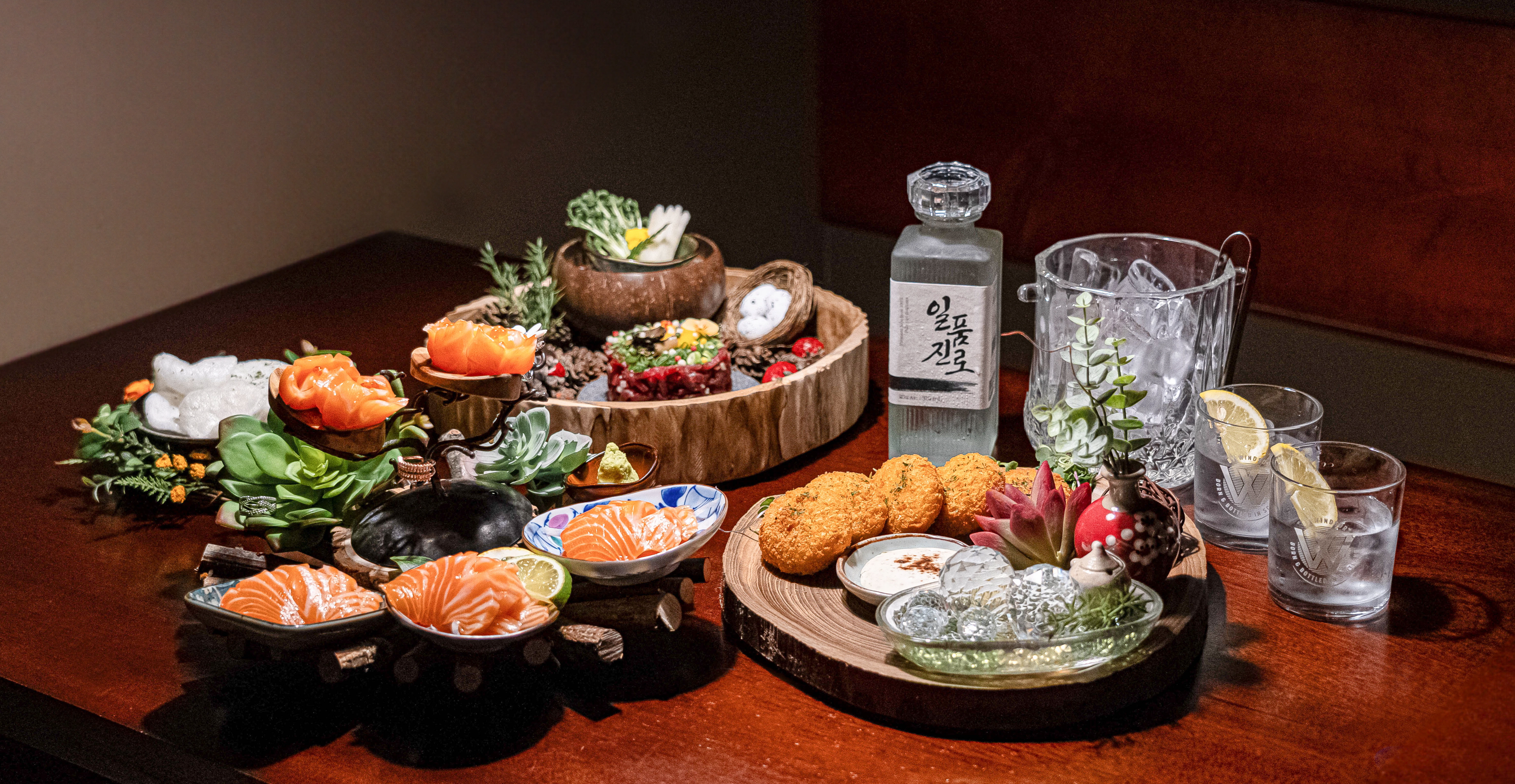 清潭Isang Black狎鸥亭罗德奥精致居酒屋料理