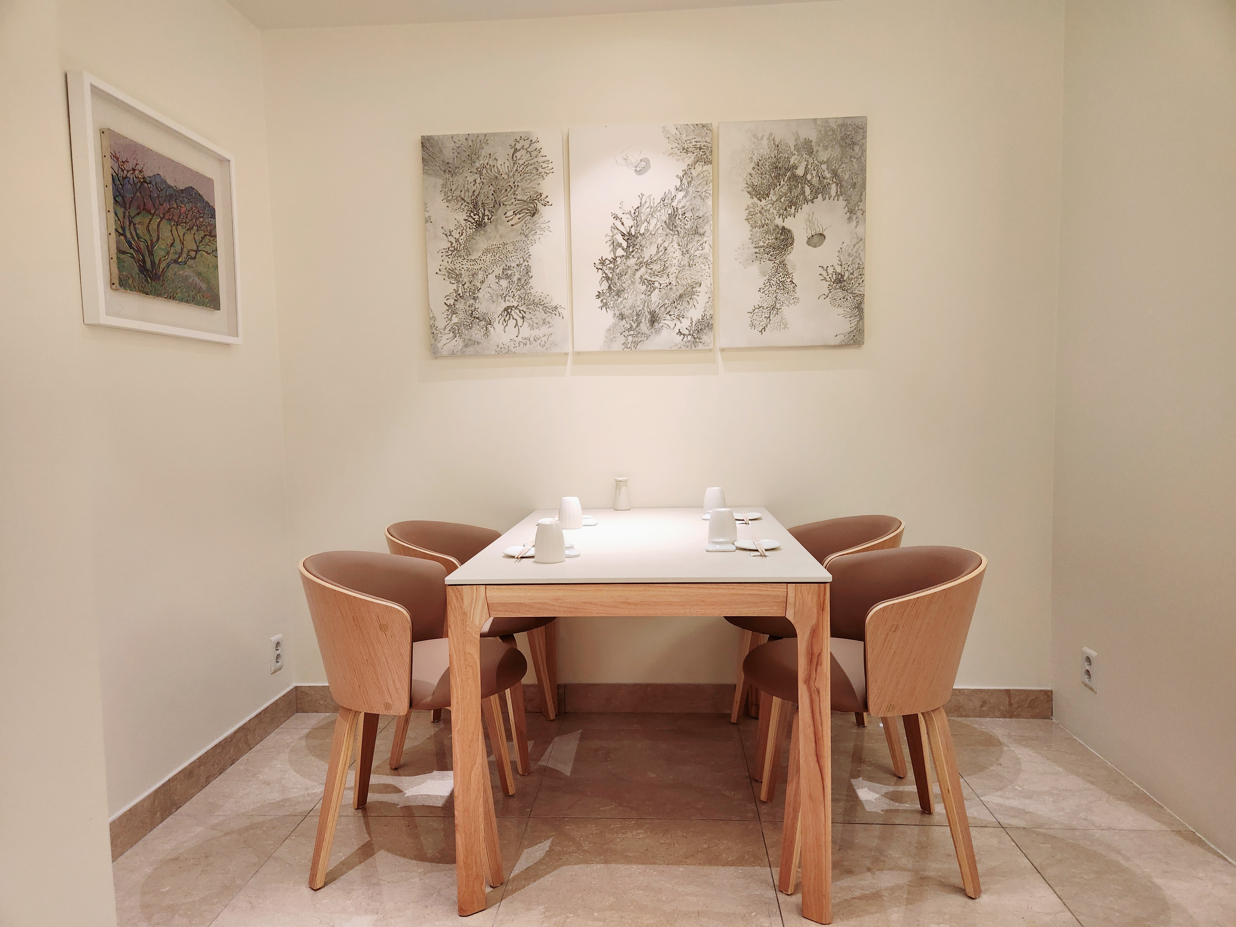 Sushi Ame omakase nigiri on wooden board