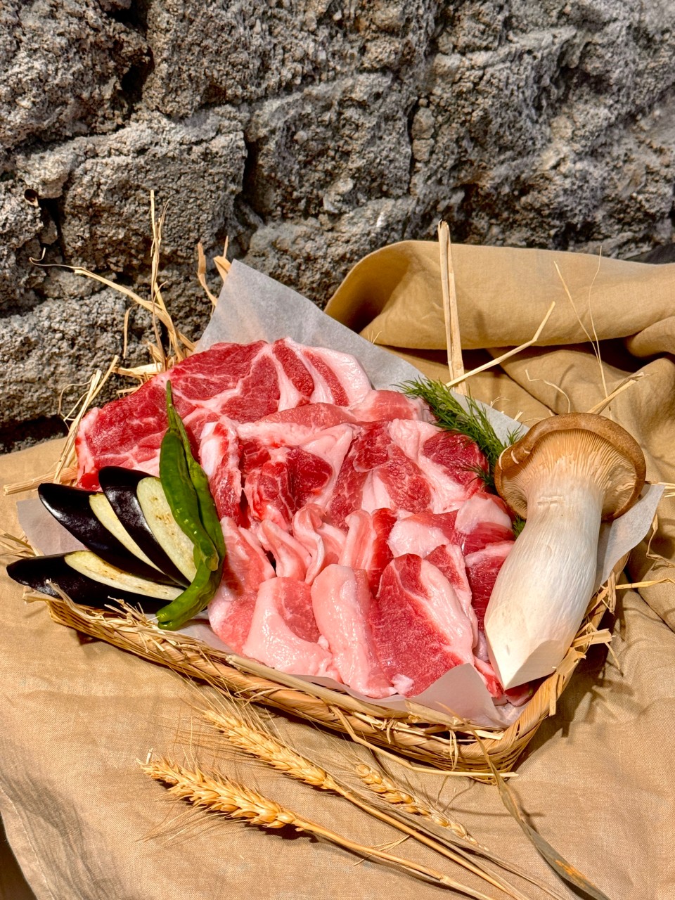 Woonyuk House tranquil dining room with tidy banchan