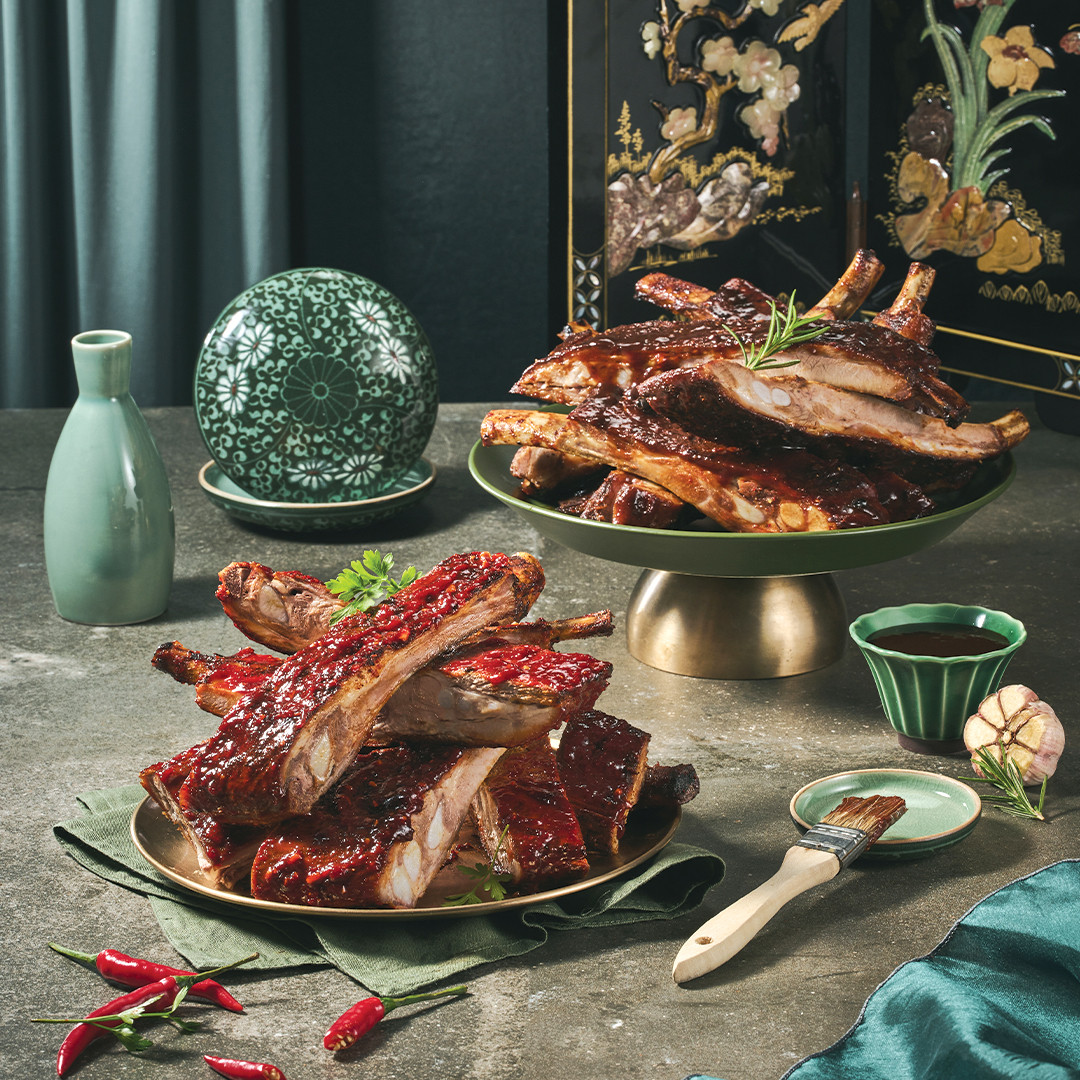 Yukmijedang Ganseok-5 Texas long rib platter