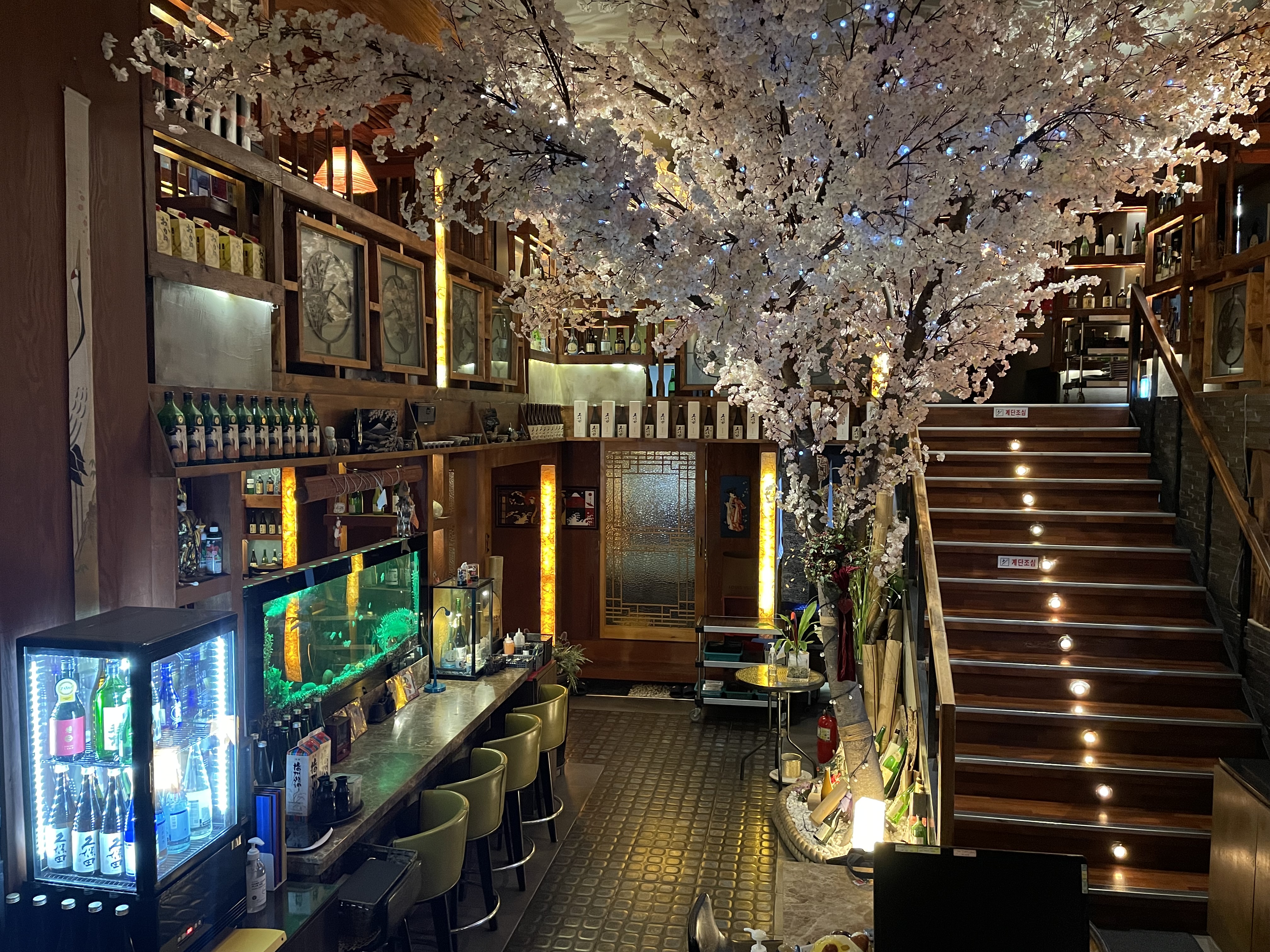 Hatzcoi Oka 櫻花風格餐廳內部