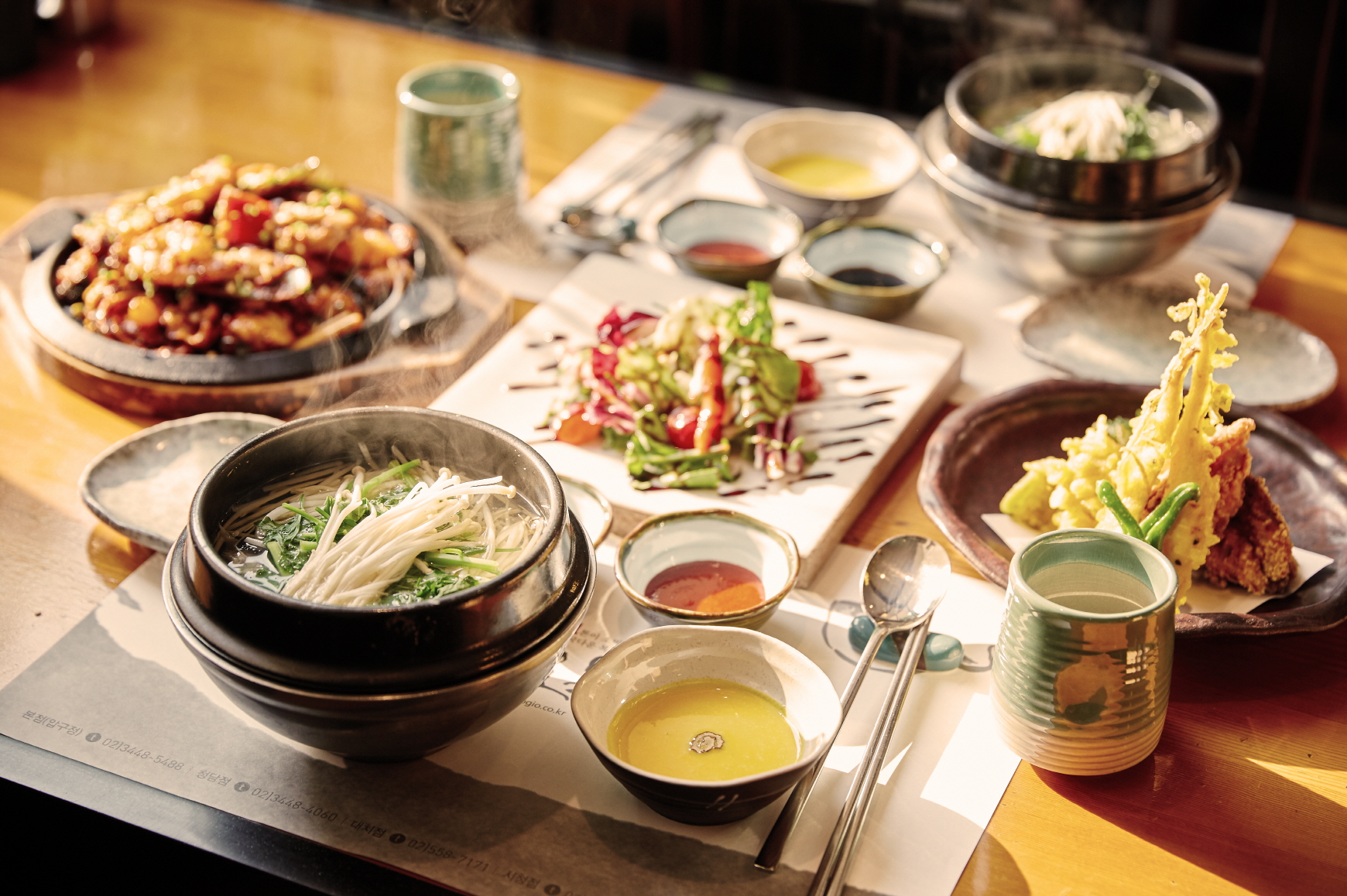 Bokio Bokguk清潭店窗邊座位及河豚湯