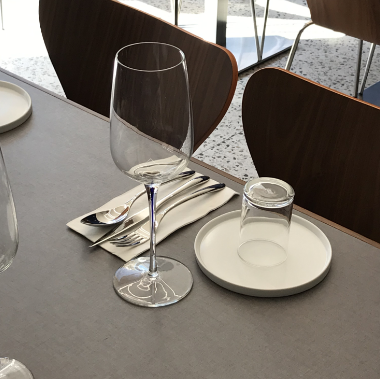 Osteria gosma pasta and sweet potato gnocchi in cozy dining room