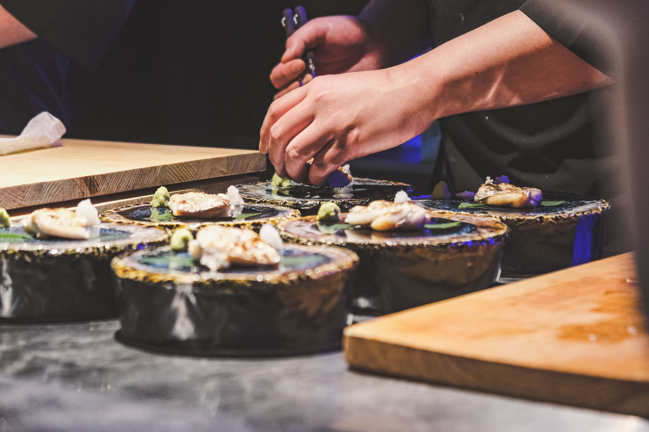 KAPPO KIIN 大邱季節會席擺盤