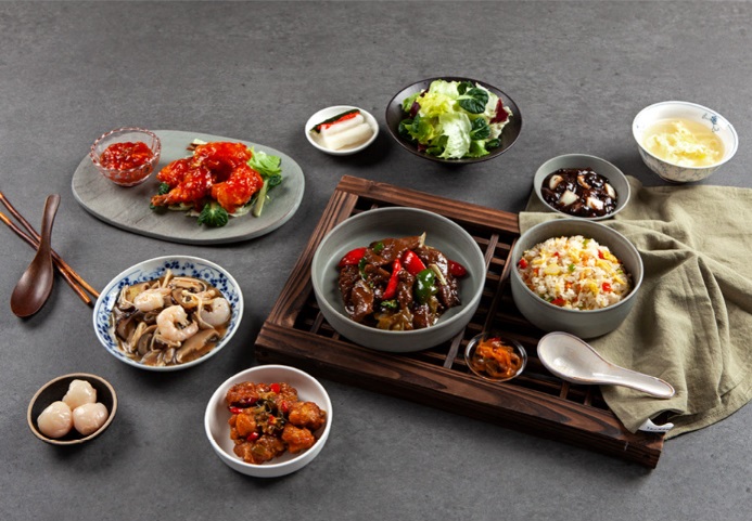 Ruyiの個室と北京ダックカービング