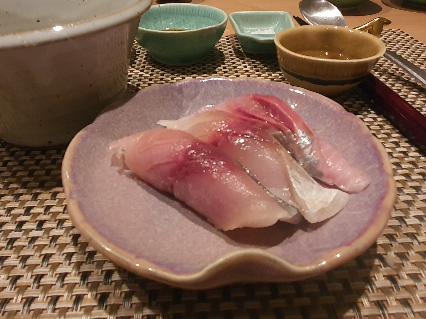 Haewol sushi counter with seasonal nigiri