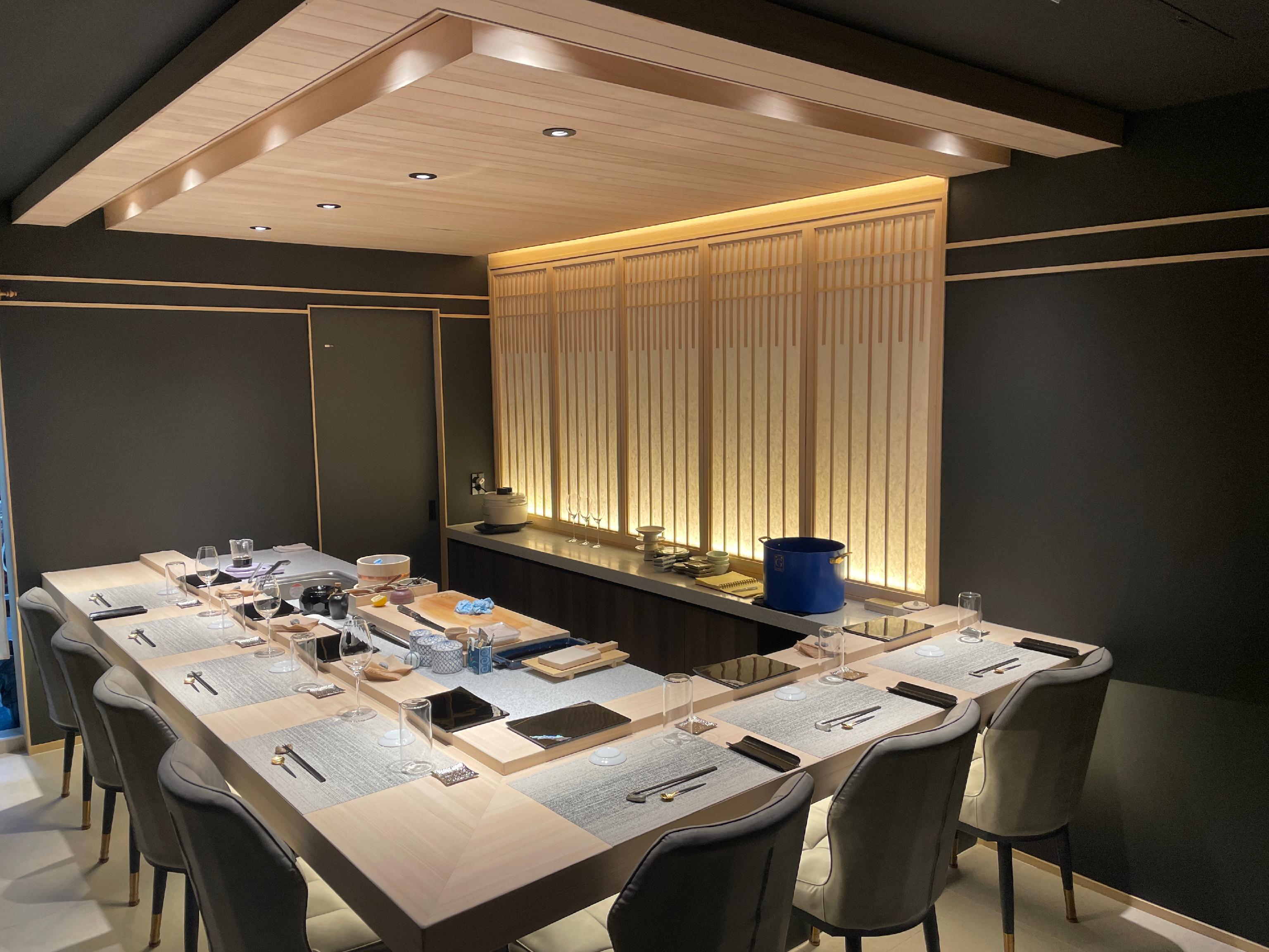 Ooki Nonhyeon sushi omakase counter