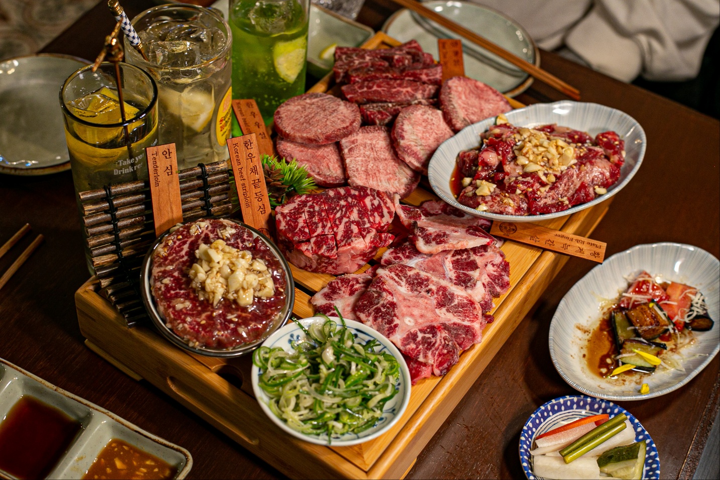 야키니쿠 진야吃到飽套餐及牛舌