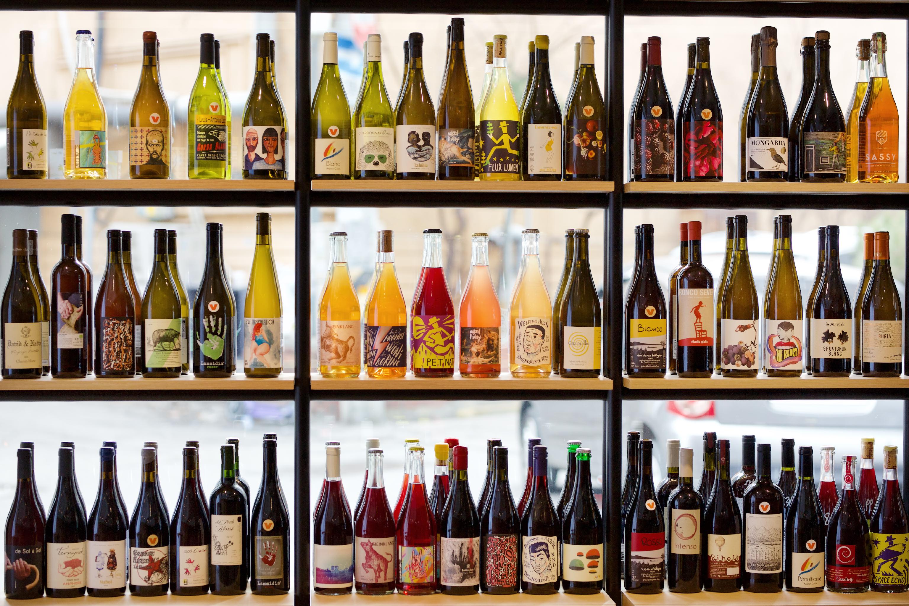 Earthy natural wine bistro with cozy Nordic cabin vibe and dog friendly policy