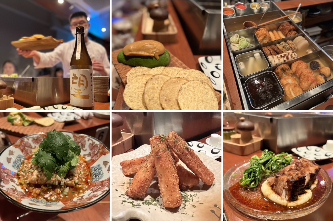 Modern Odeng Sinsa冒着热气的清高汤和手工鱼糕