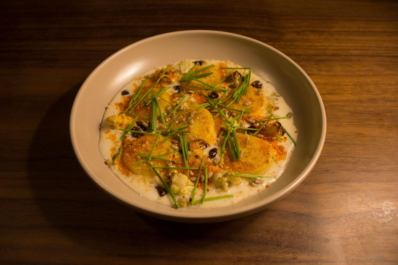 gnocchi room open kitchen with handmade pasta