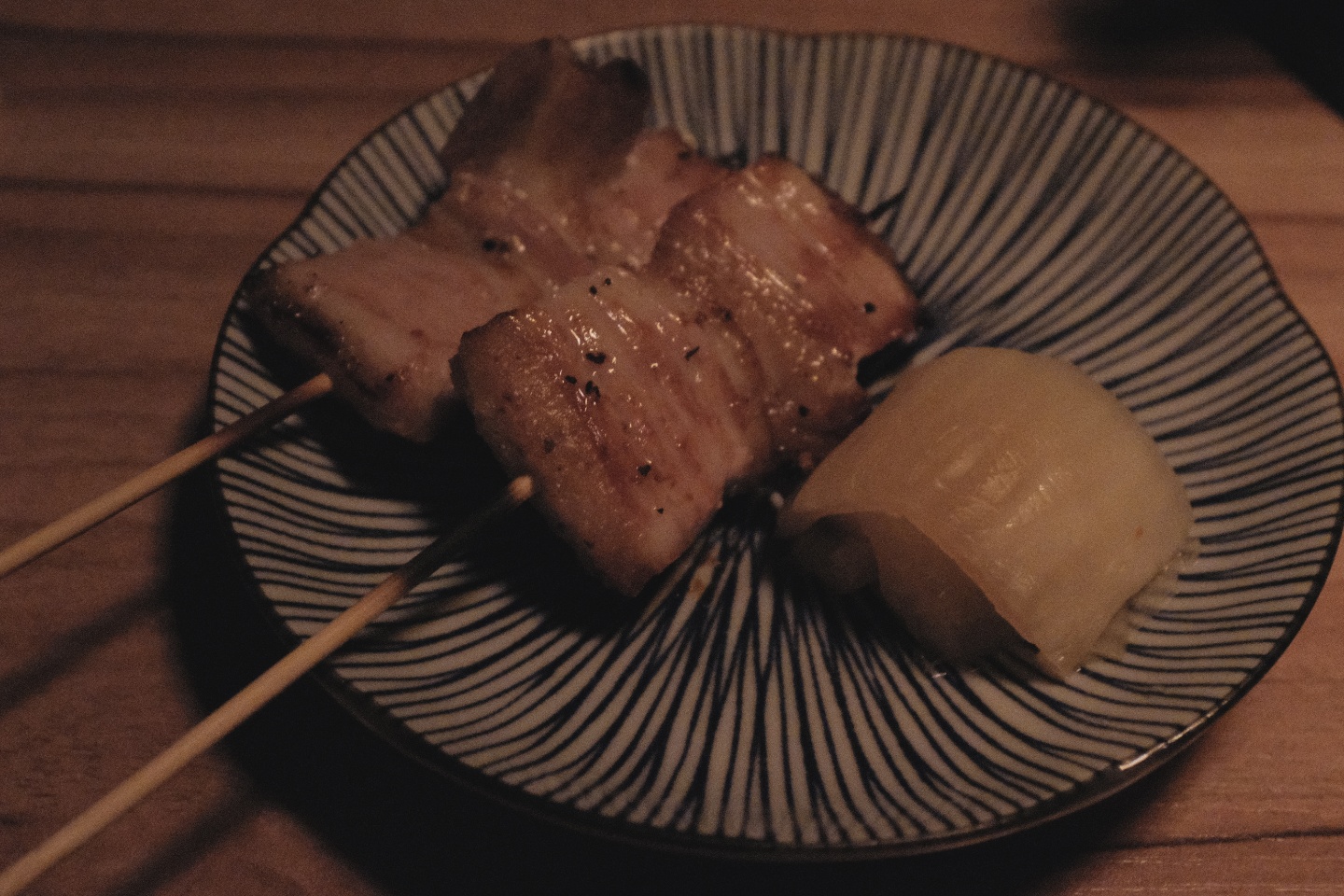 Yakitori Gyu binchotan grill and counter in Seomyeon