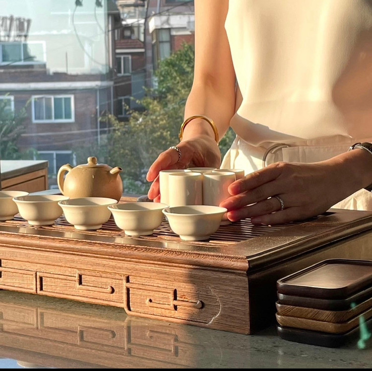 Gallery the Square Yongsan tea pairing course with seasonal bites