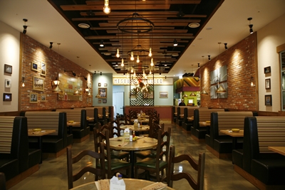 On the Border玉米片拼盘及烤肉