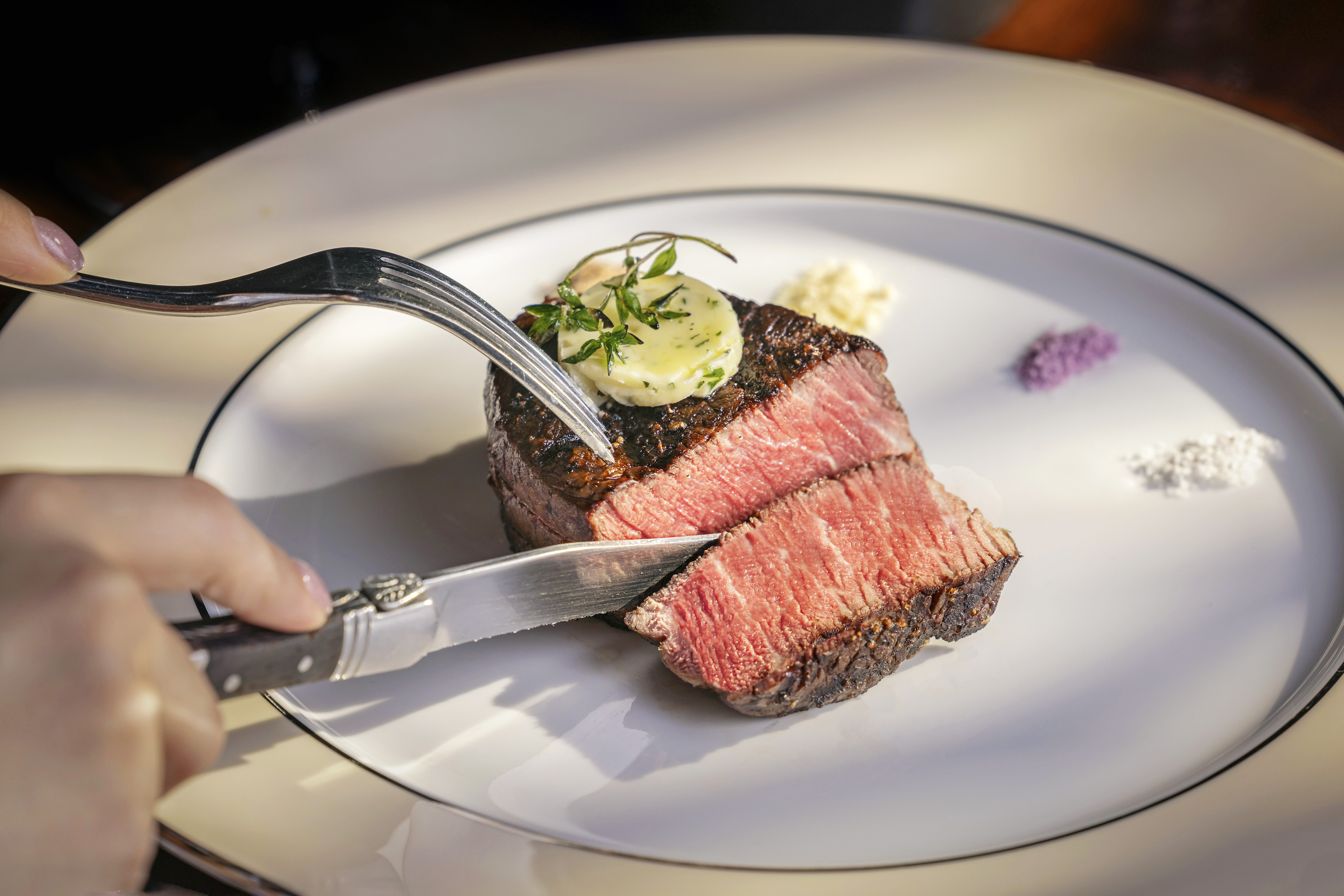 BLT Steak JW Marriott Dongdaemun with floor-to-ceiling windows