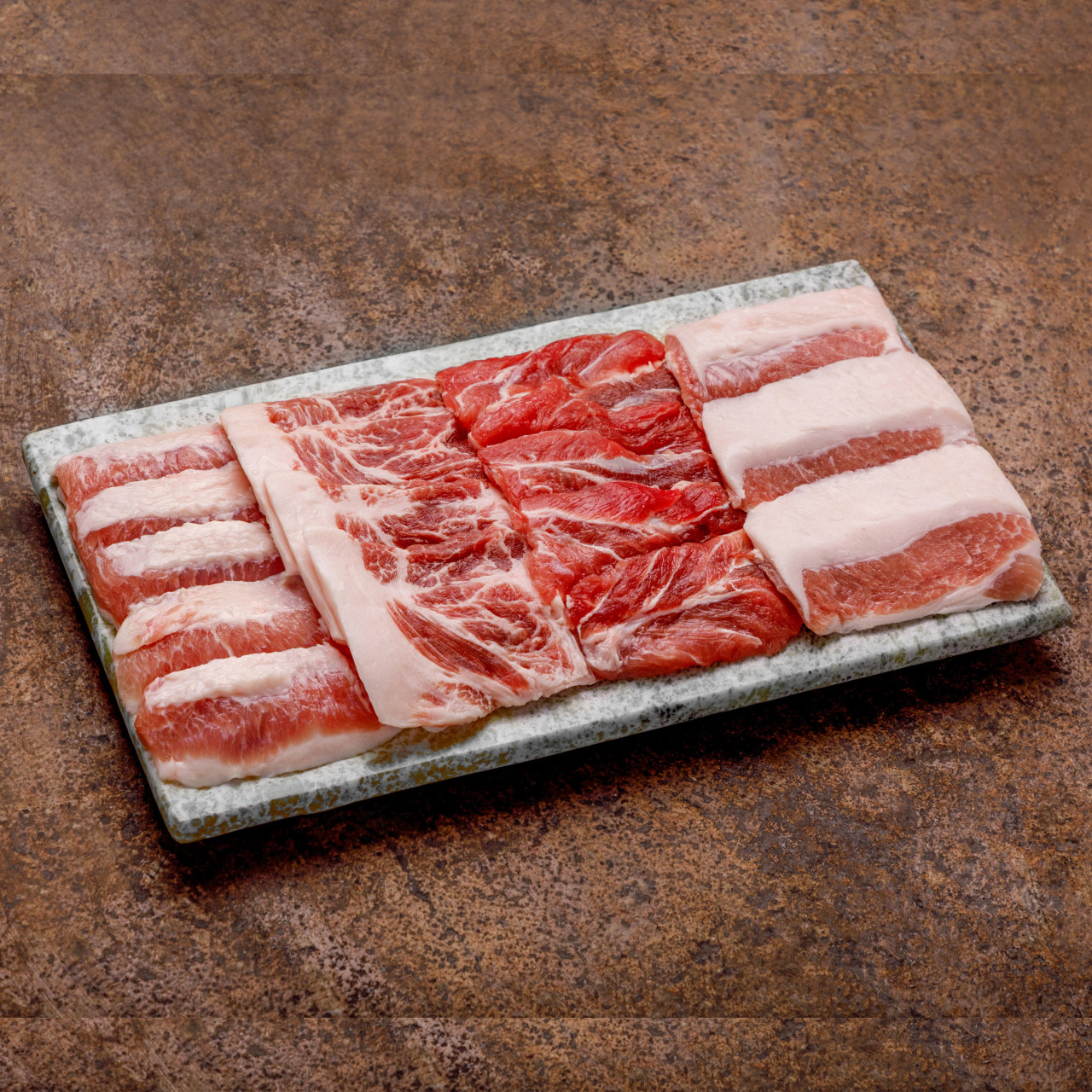 The Pig Lab Yangjae charcoal with four pork special cuts