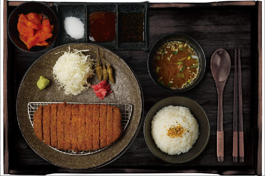 Furato Yangjae 經炭火微煎的牛肉炸豬排