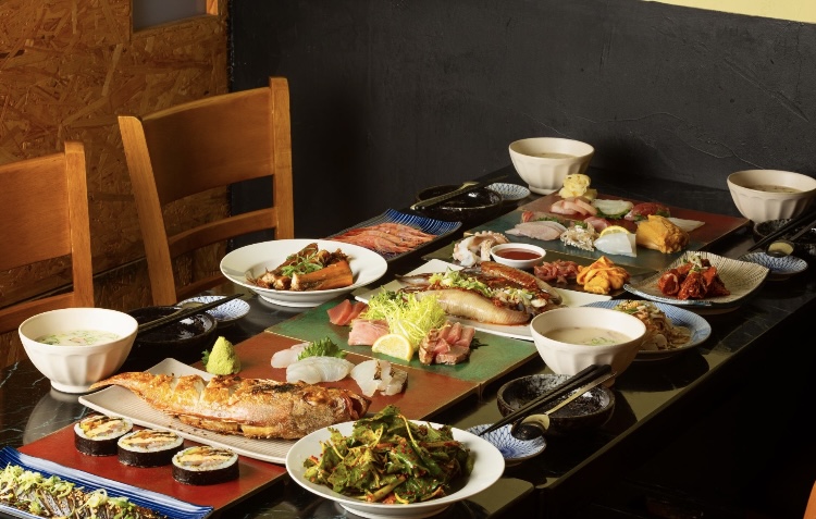 Kuma汝矣岛怀石料理吧台与时令料理