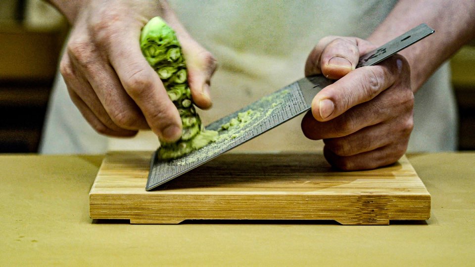 Hatsuho traditional omakase plating at a serene counter