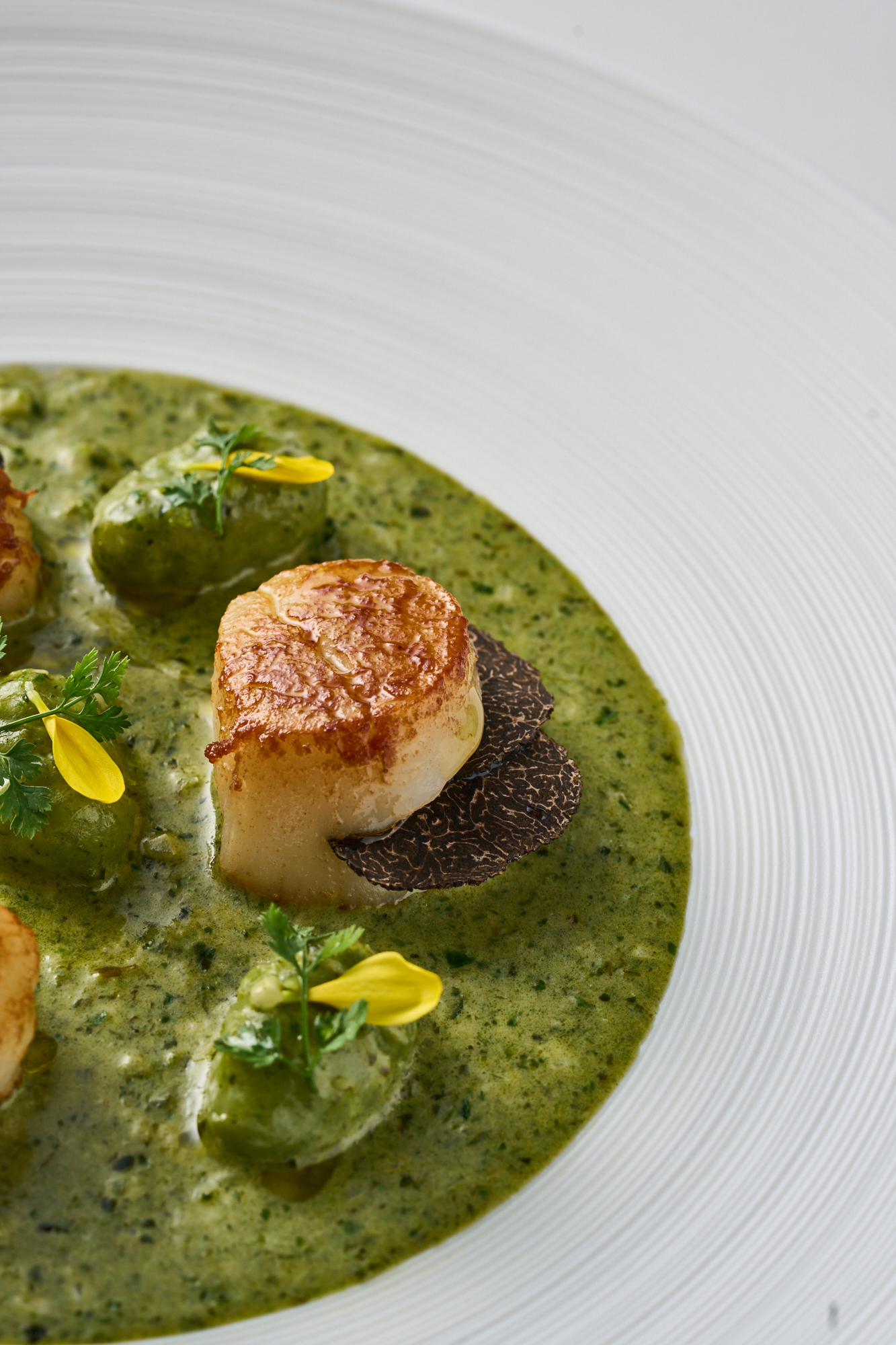 Restaurant ON private dining seasonal French course